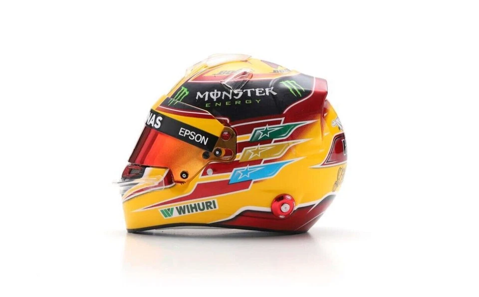 Casque Lewis Hamilton World Championship 2017 Mexican GP 5HF171 helmet Spark 1/5 - Photo 3/3