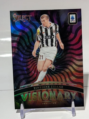 2024-25 Select Serie A Soccer Zinedine Zidane Visionary CASE HIT Juventus