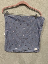 Vineyard Vines Baby Burp Cloth Whales American Flag