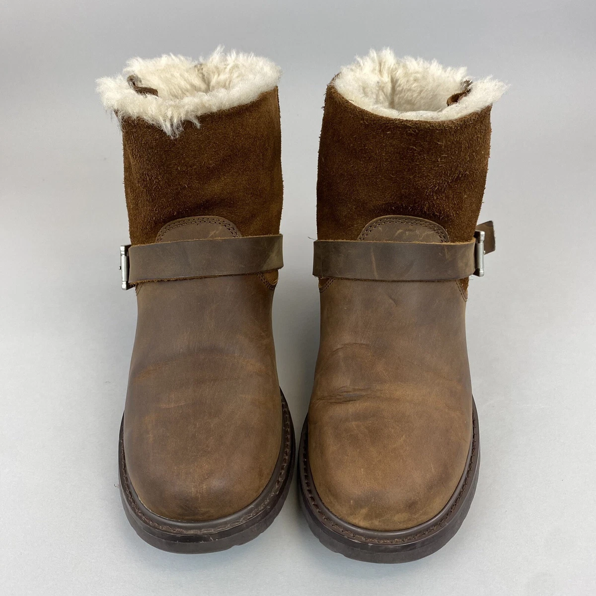 Leather shop emu boots