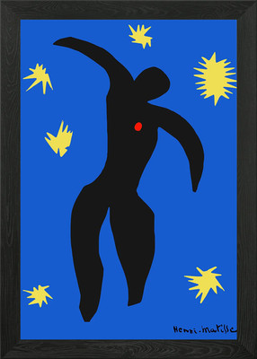 Matisse Icarus Framed Wall Art Poster Canvas Print Picture