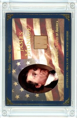 2025 A Word From Potus WHR-JM5 James Monroe White House Wall Relic /149