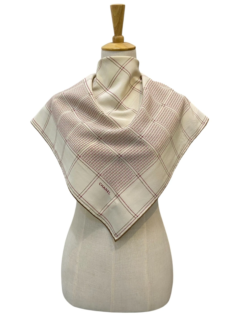 CHANEL Silk Scarves & Wraps for Women with Vintage for sale - eBay