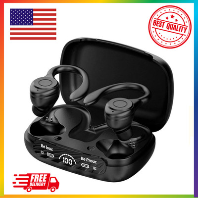 Wireless Bluetooth 5.3 Headset TWS Earphones Earbuds Stereo Headphones Ear Hook