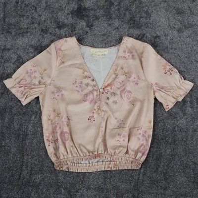 Saltwater Luxe Top Womens M Pink