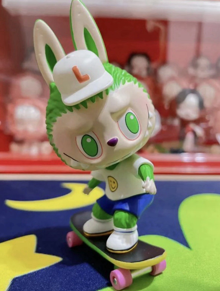 The Monsters Labubu Skateboardラブブスケートボード POP MART 🌈AUTHENTIC Labubu THE MONSTERS Skateboarders Rare
