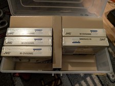 JVC Mini DV Digital Video Cassette Tapes X5 with case , unopened.
