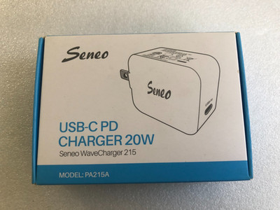 Seneo USB-C PD Charger 20W Seneo WaveCharger 215 Model PA215A