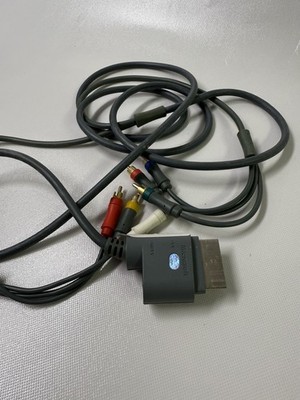 Microsoft Xbox 360 Component HD AV Cable   OEM Genuine Audio Video Cord