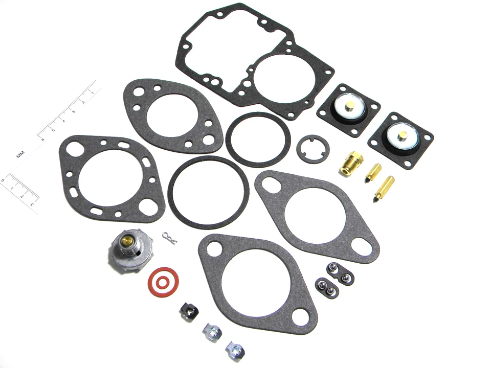 Kit Carburador Ford Mustang Falcon Ford Serie 1100 1963-69 1 BBL 144 170-200 Foto 3 de 4