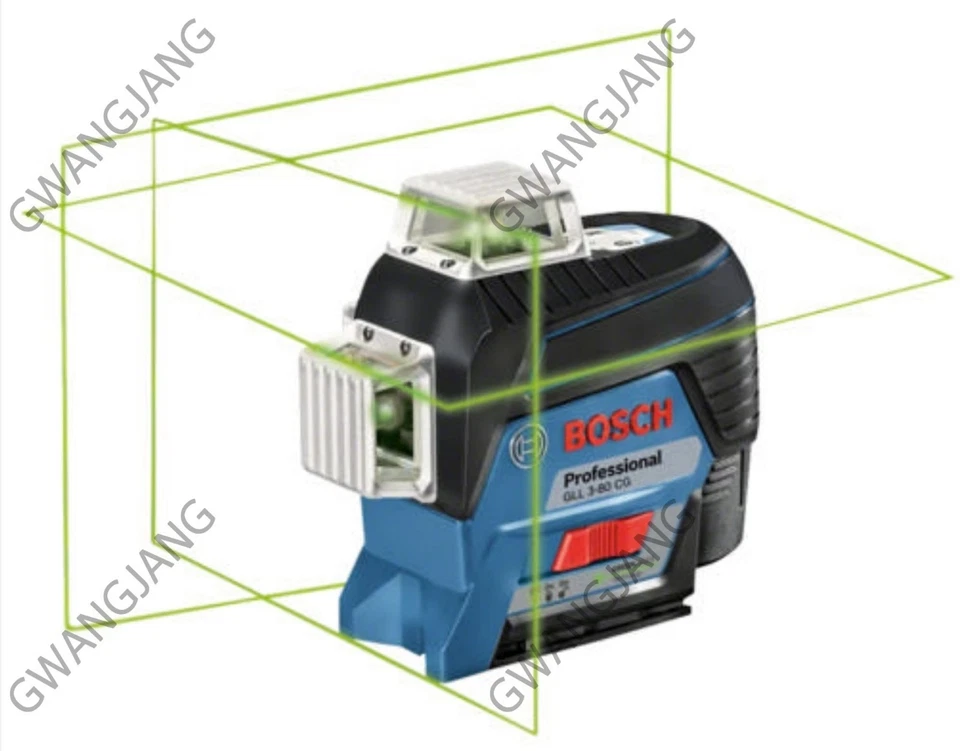 Bosch GLL3-80 CG Green Line Laser Level Professional DIY Easy Hand Work - Image 2 of 4