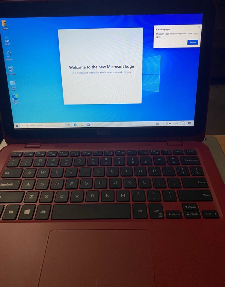 Dell Inspiron 11 Celeron N3050 1,6 ГГц 2 ГБ RAM 32 ГБ Win10 — динамик отключен - Изображение 2 из 4