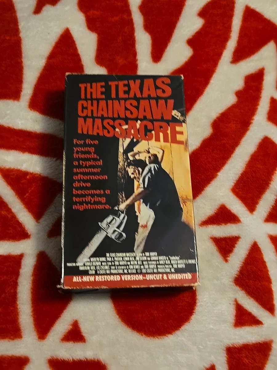 Horror Cult The Texas Chainsaw Massacre VHS Tapes for sale | eBay