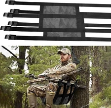 2 Pack Universal Tree Stand Seat Replacement，Adjustable Black 