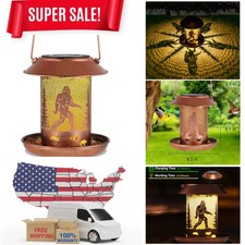 Durable Copper Metal Bigfoot Bird Feeder - Perfect Gift for Garden Lovers