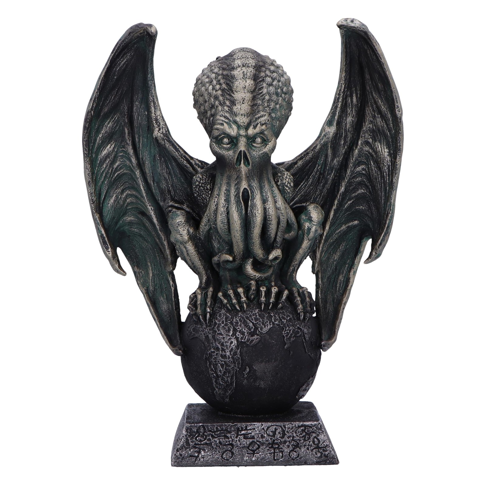 Nemesis Now Reign of Cthulhu на шаре 25 см смола черный отлит из тончайшей резины 10590₽