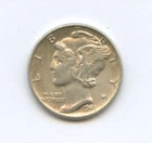 1941-P  Mercury Dime - 90% Silver - Free Shipping