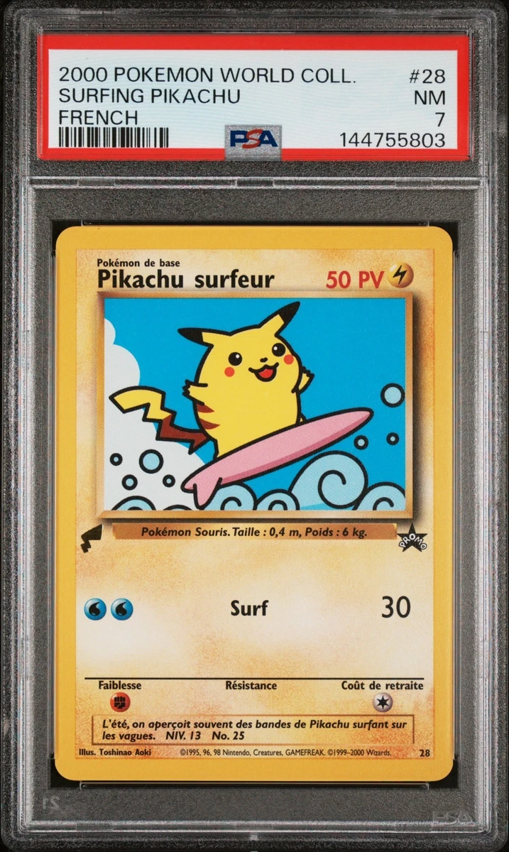 Pikachu フランス語版 トレーディングカード Preços baixos em Cartões de jogo de cartas colecionáveis