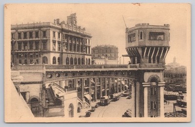 Algiers Algeria Palais Consulaire Marine Elevator Tower Postcard