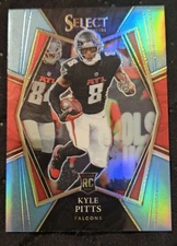 KYLE PITTS 2021 Select Light Blue Prizm RC #146 Falcons LIMITED PRINT 78/99