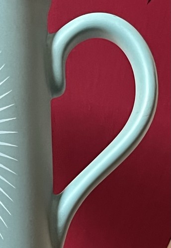 Tink Mug Disney Parks Tinkerbell Coffee Cup Green Teal Stoneware 5 Poses 12oz - Picture 6 of 19