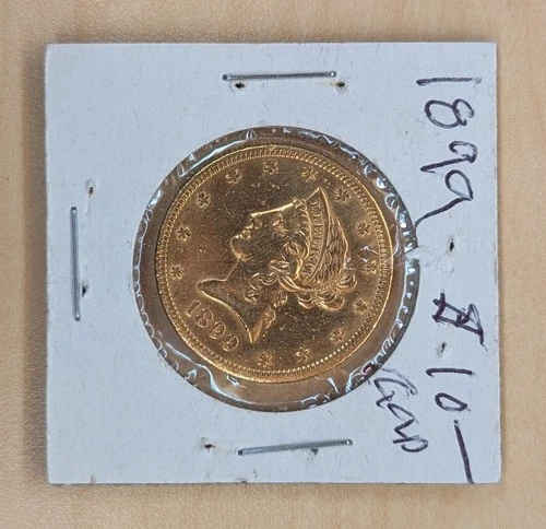 1899 Liberty Head $10 Eagle gold coin
