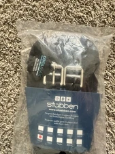 26'' 65 cm STUBBEN BLACK DRESSAGE COOLMAX PADDED CONTOURED GIRTH NEOPRENE NEW