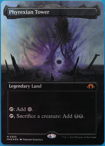 Phyrexian Tower (Borderless) FOIL Modern Horizons 3 NM (508014) ABUGames - Picture 1 of 2