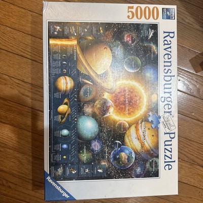 Ravensburger 5000 Piece Solar System Space Odyssey Jigsaw Puzzle 2021 #16-720-3