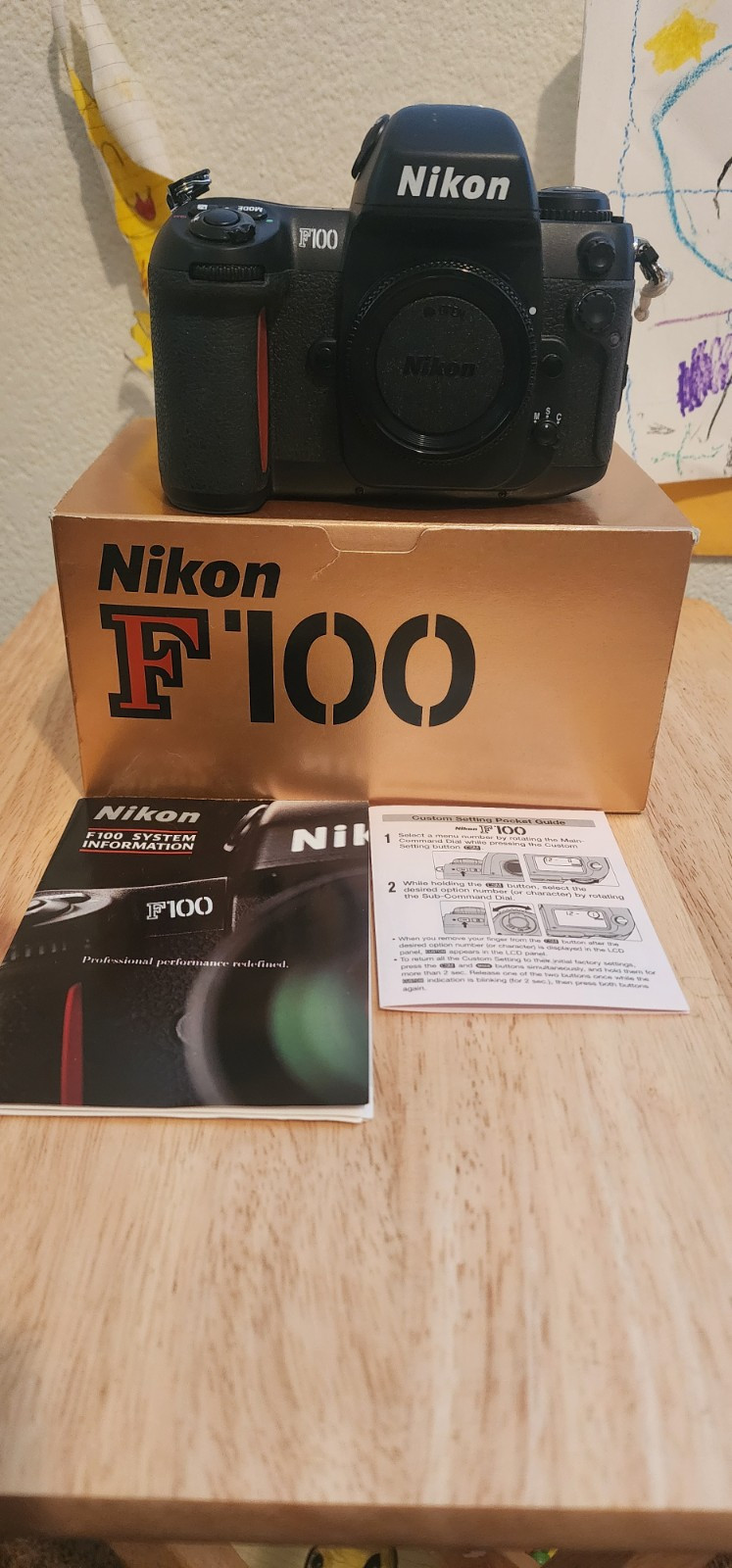 Nikon F100 35mm SLR – Pro-Grade Autofocus Film Camera Body! QUICK SHIPPING