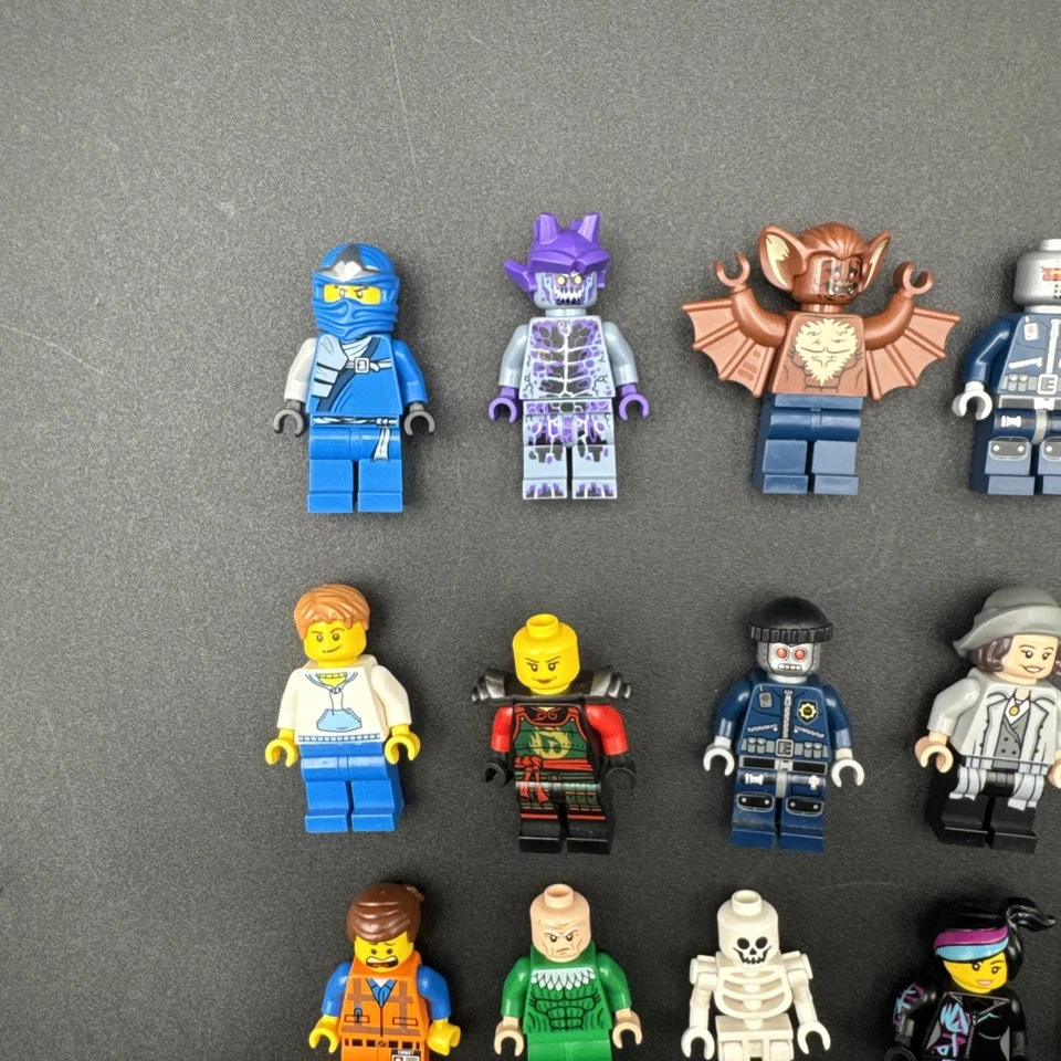 Lego Minifigure Mini Figure Lot 20 Ninjago Batman Marvel Harry Potter Super Hero - Image 2 of 4