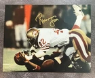 RONNIE LOTT SIGNED AUTOGRAPH 8X10 PHOTO SAN FRANCISCO 49ERS GTSM COA