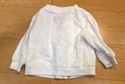 Cat & Jack White Eyelet Jacket Baby Long Sleeve Casual 3-6 Months — photo 3