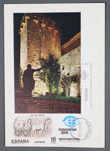 MayfairStamps Spain FDC 1983 Philatelic Exhibition First Day Cover aaw_40533