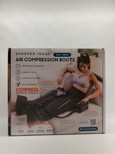 SHARPER IMAGE Air Compression Boots Small-Medium