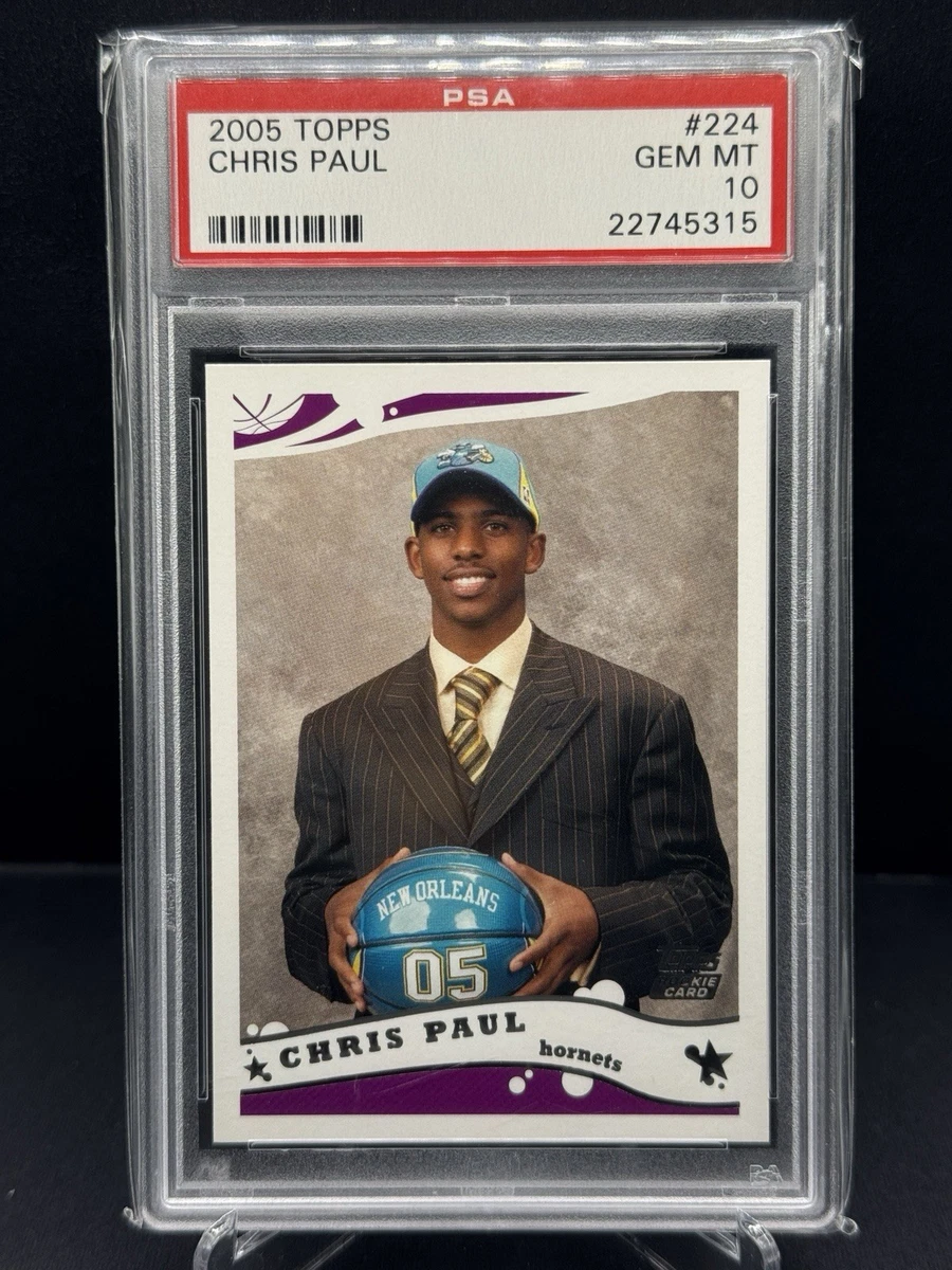 Chris Paul Basketball Grade 10 Rookie Sports Trading Cards