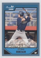 2007 Bowman Prospects Blue 71/500 Brennan Boesch #BP13 0a1