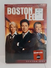 BOSTON LEGAL Complete FIRST SEASON 1 5-Disc DVD Set 2008 NEW FACTORY SEALED