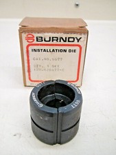 Burndy U677 Crimper / Crimping Die "U" Style Installation Die New Free Shipping
