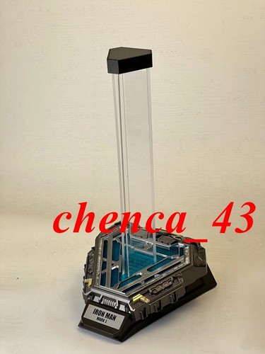 Soporte base reactor 1 pieza 1:1 con soporte LED para máscara casco Iron Man MK50 MK5 MK7 - Imagen 25 de 27
