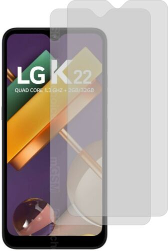 2x Protector de pantalla para LG K22+ Plus - Photo 1/4