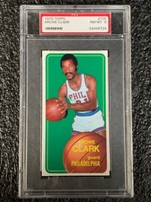 1970 Topps Basketball #105 Archie Clark All Star PSA 8