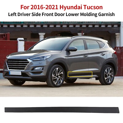 For 2016-21 Hyundai Tucson Left Driver Side Door Lower Molding Garnish Trim Seal