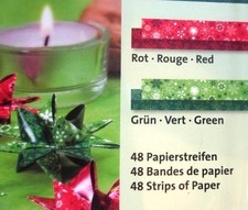 Ursus Fröbelsterne Bastelset - 60 Papierstreifen Für Weihnachtsdekoration