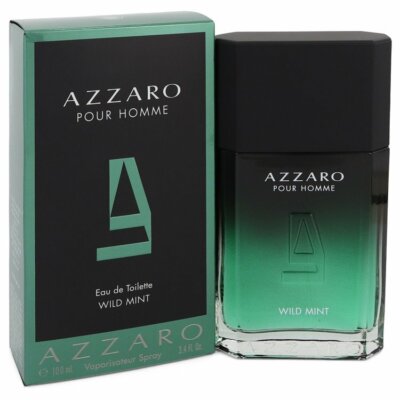 Azzaro Wild Mint Men's Cologne 3.4oz/100ml EDT Spray | eBay
