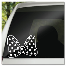 6" Minnie Mouse's Bow Disney Vinyl Decal Sticker