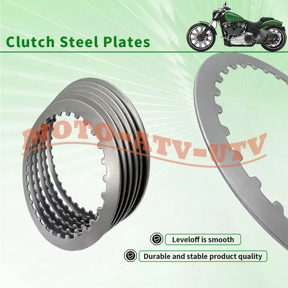 Clutch Friction Plates & Cover Gasket Kit for Harley Sportster 1200 XL1200 91-03 - Изображение 4 из 4