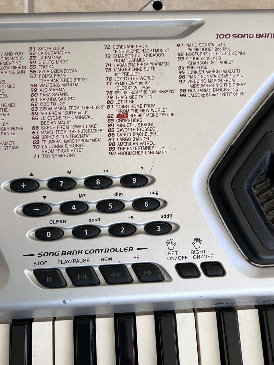 Casio CTK-481 Portable Keyboard 61 Key Piano Synth Musical