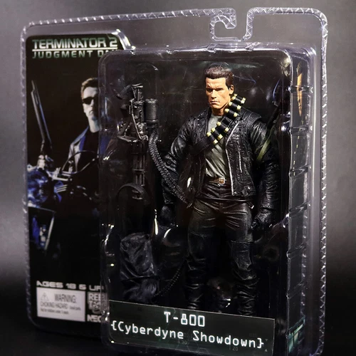 NECA Terminator 2 Judgment Day T-800 Cyberdyne Showdown Arnold 7" Action Figure - Bild 6 von 11
