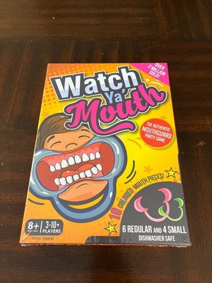 Watch Ya Mouth Authentic Mouthguard Party Game New Sealed